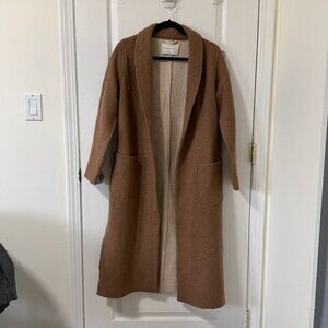 NWOT Aritzia Babaton Luxe Lounge Wool Jacket - Medium, Camel